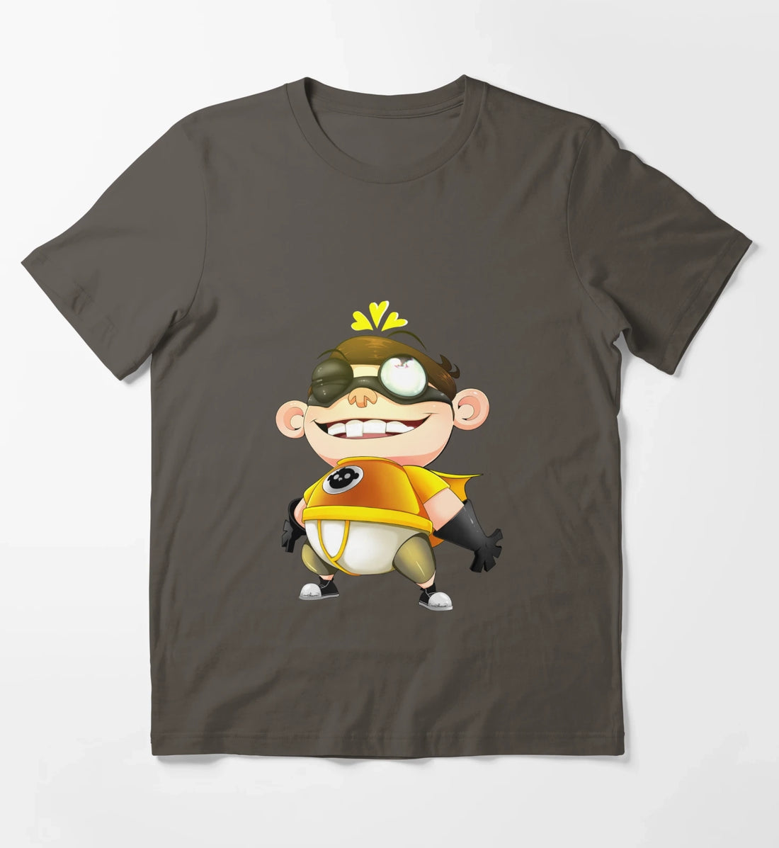 Fanboy and Chum Chum T-Shirt Dark Grey
