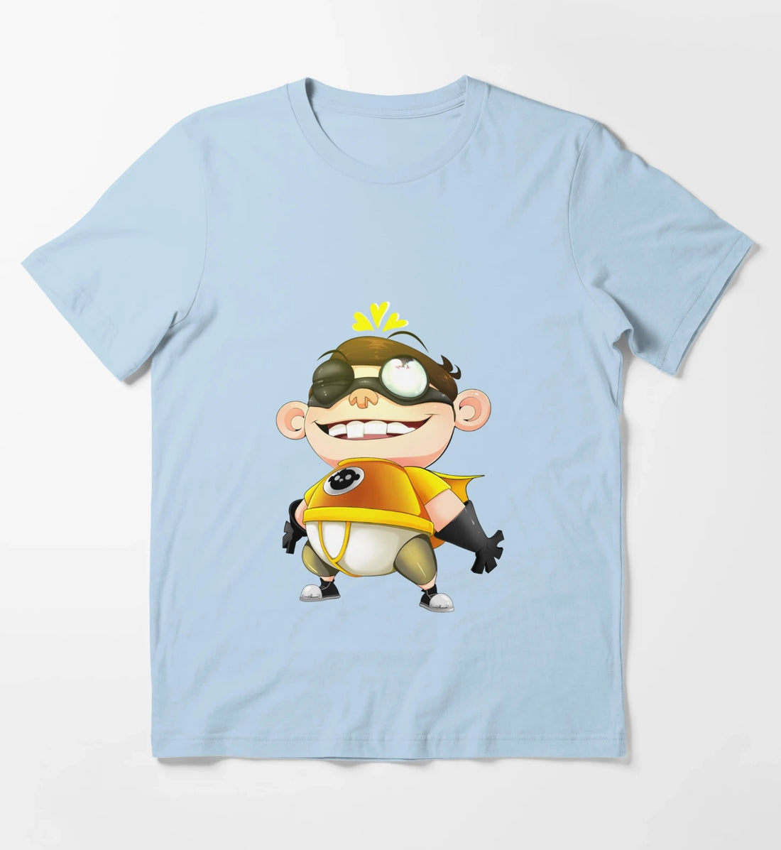 Fanboy and Chum Chum T-Shirt Sky Blue