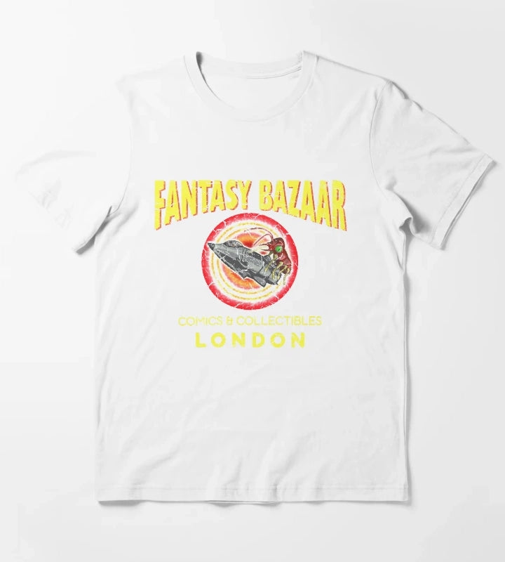Fantasy bazaar spaced classic t shirt T-Shirt White
