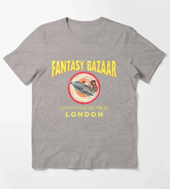 Fantasy bazaar spaced classic t shirt T-Shirt Heather Grey