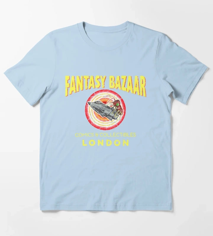 Fantasy bazaar spaced classic t shirt T-Shirt Sky Blue