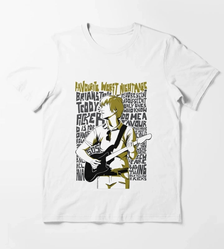 Favourite Worst Nightmare Clothing Arctic Monkeys T-Shirt White