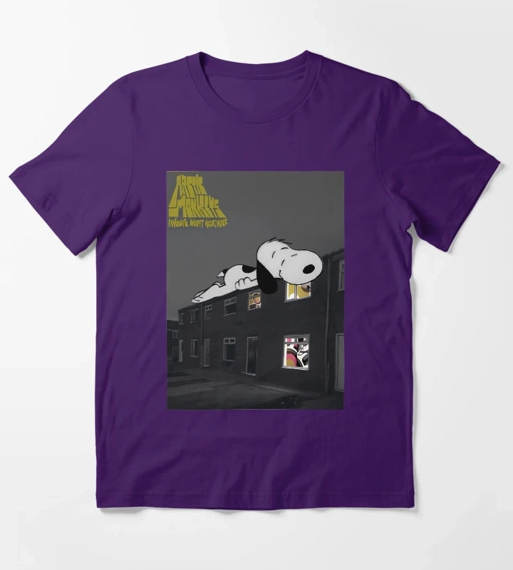 Favourite Worst Nightmare SNOOPY T-Shirt Purple