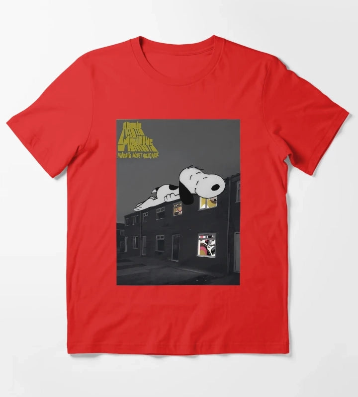 Favourite Worst Nightmare SNOOPY T-Shirt Red