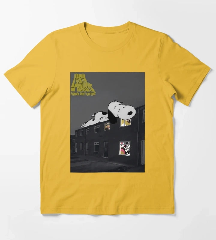 Favourite Worst Nightmare SNOOPY T-Shirt Yellow