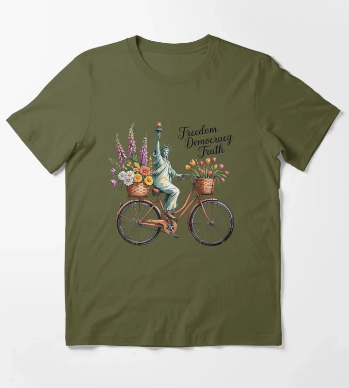 Fdt T-Shirt Olive Green