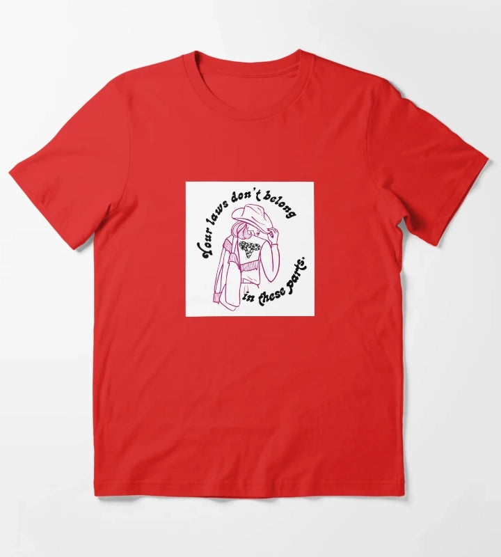 Femme of the West T-Shirt Red