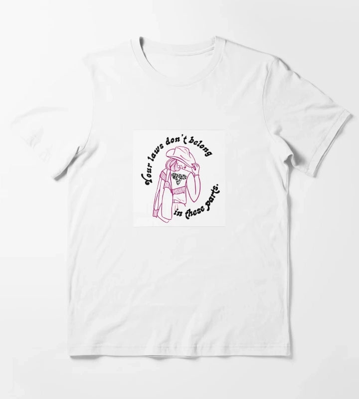 Femme of the West T-Shirt White