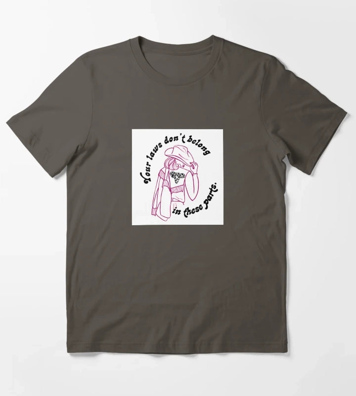 Femme of the West T-Shirt Dark Grey