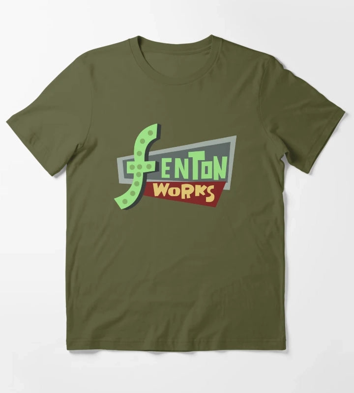 Fenton Works T-Shirt Olive Green