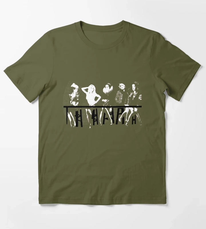 Fever Sweat Out PopArt T-Shirt Olive Green