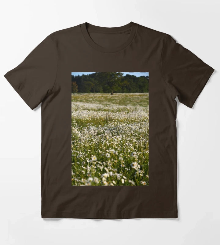 Field Daises T-Shirt Brown