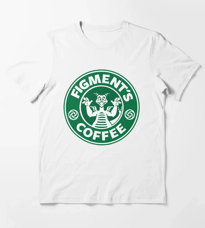Figments Coffee T-Shirt White
