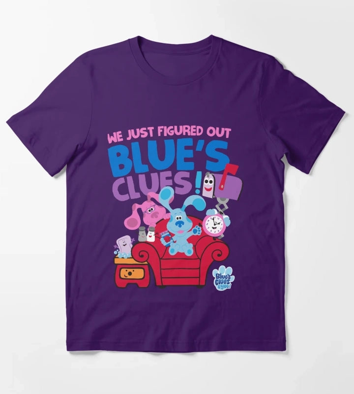 Figured Out Blues Clues T-Shirt Purple