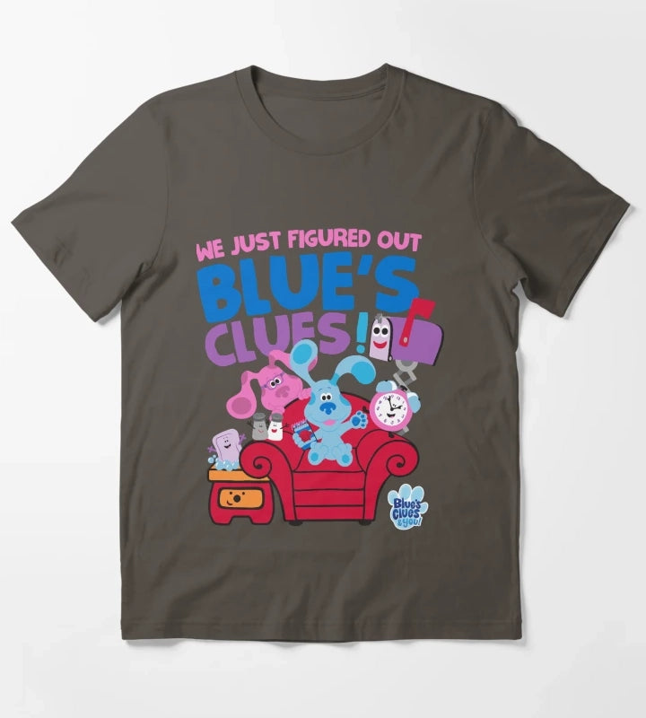Figured Out Blues Clues T-Shirt Dark Grey