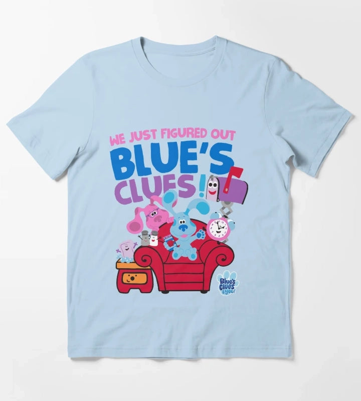 Figured Out Blues Clues T-Shirt Sky Blue
