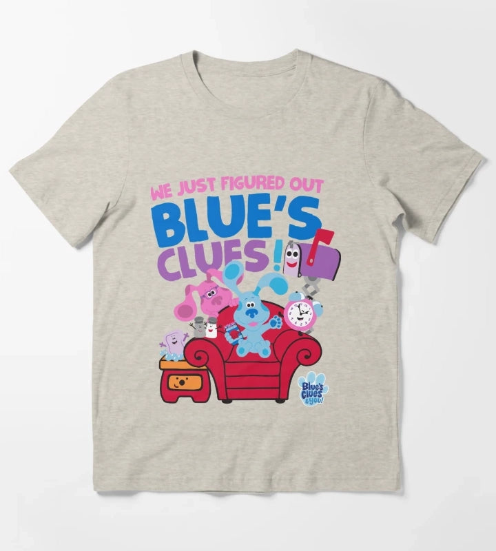 Figured Out Blues Clues T-Shirt Cream