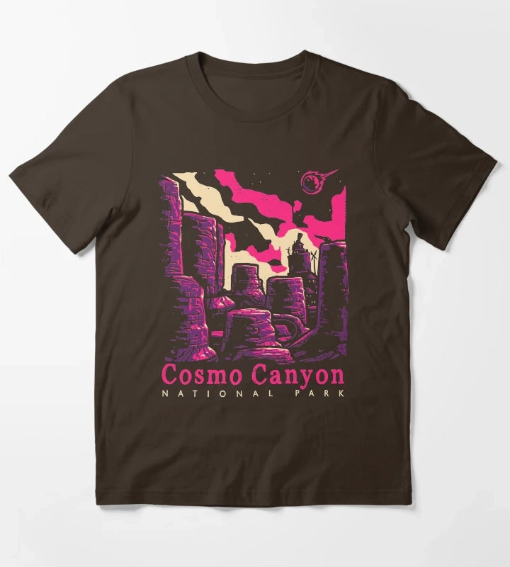 Final Fantasy 7 T-Shirt Brown