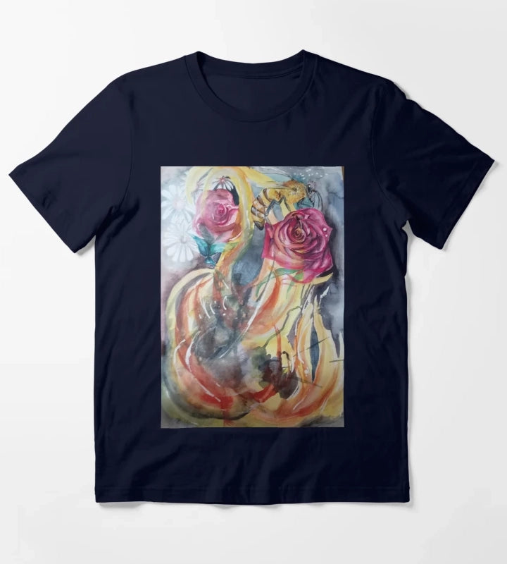 Fire T-Shirt Navy
