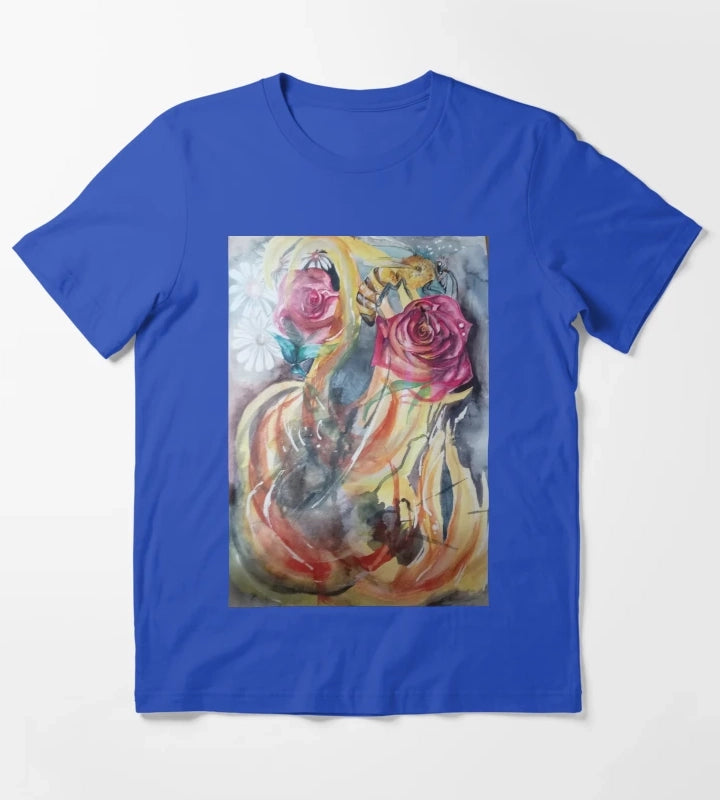 Fire T-Shirt Blue