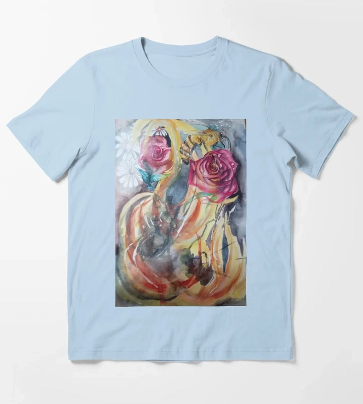 Fire T-Shirt Sky Blue