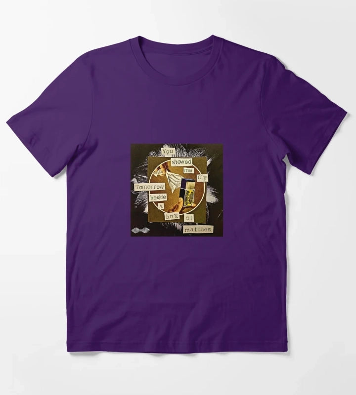 Fire and the thud Arctic Monkeys T-Shirt Purple