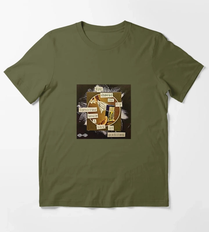 Fire and the thud Arctic Monkeys T-Shirt Olive Green