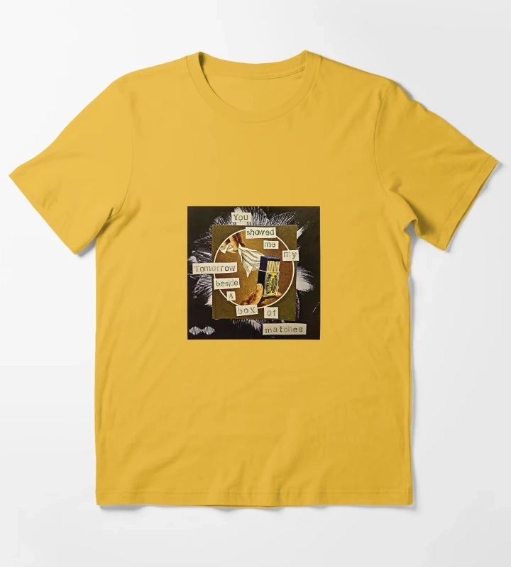 Fire and the thud Arctic Monkeys T-Shirt Yellow