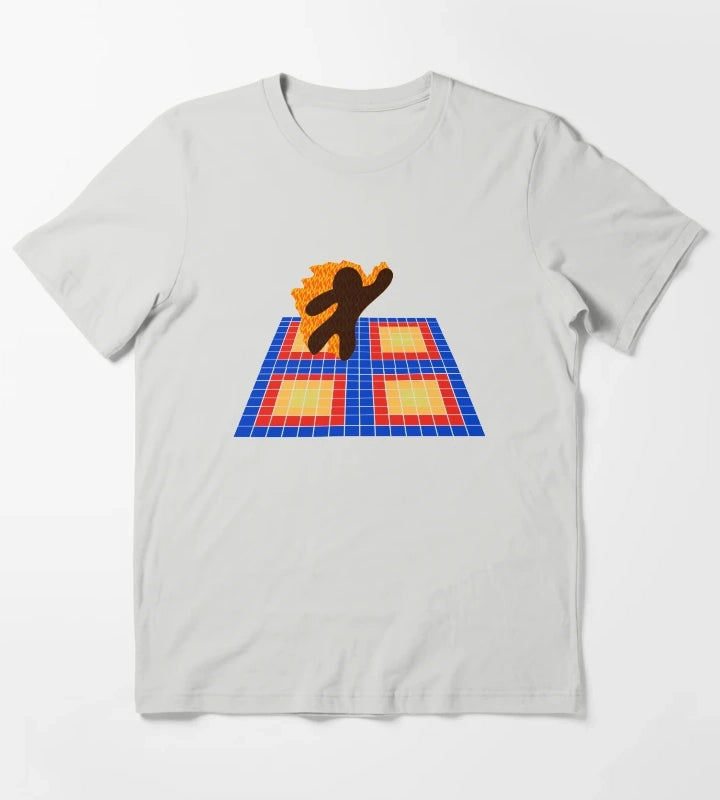 Fire in the Disco T-Shirt Light Grey