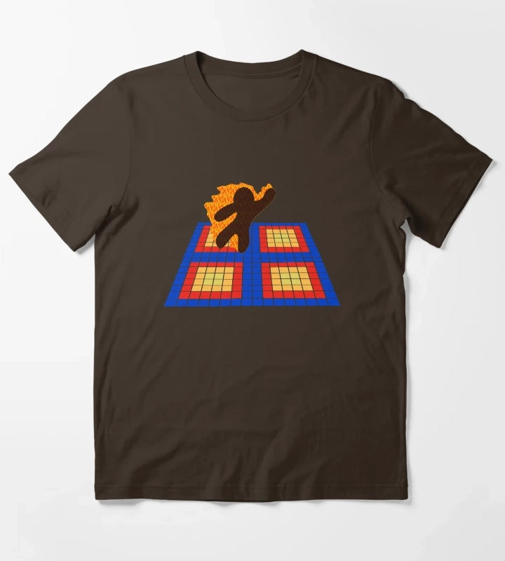 Fire in the Disco T-Shirt Brown