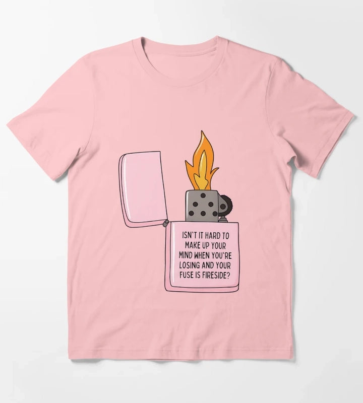Fireside Lyrics Arctic Monkeys T-Shirt Dark Grey
