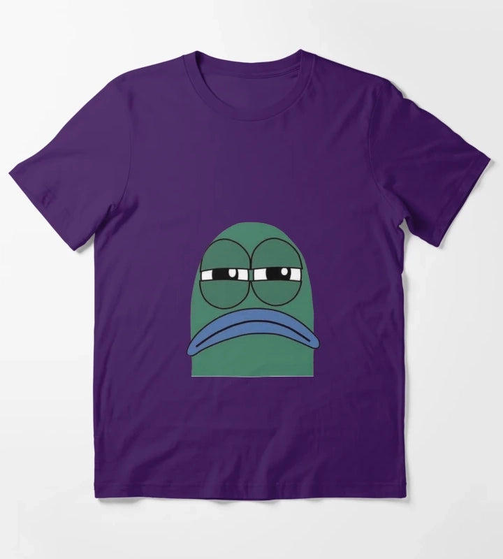 Fish from Spongebob T-Shirt Purple