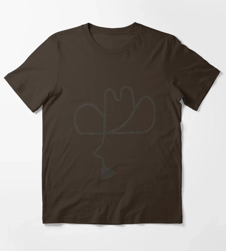 Fish on the Sand AllahLas T-Shirt Brown