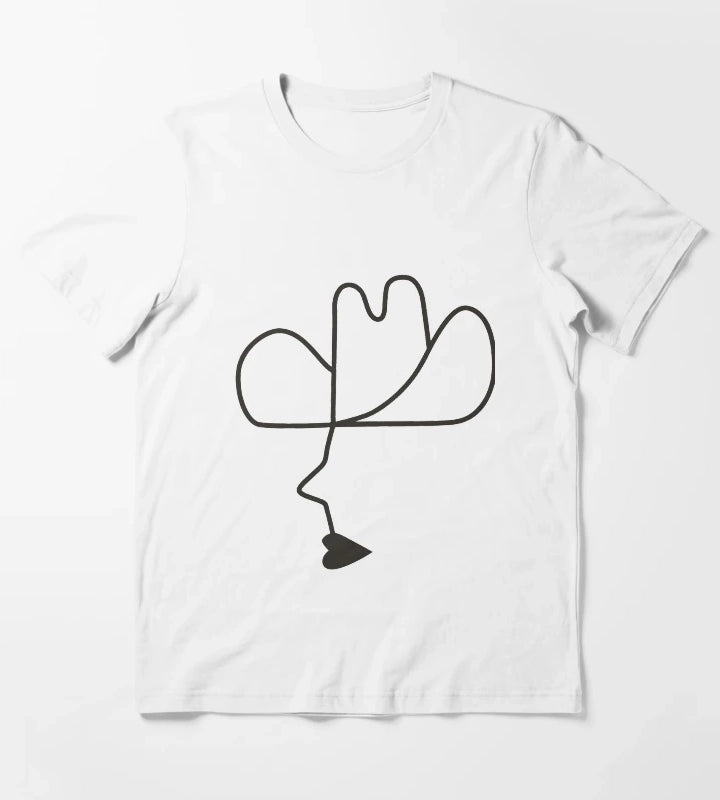 Fish on the Sand AllahLas T-Shirt White