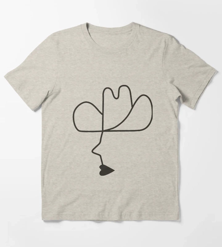 Fish on the Sand AllahLas T-Shirt Cream