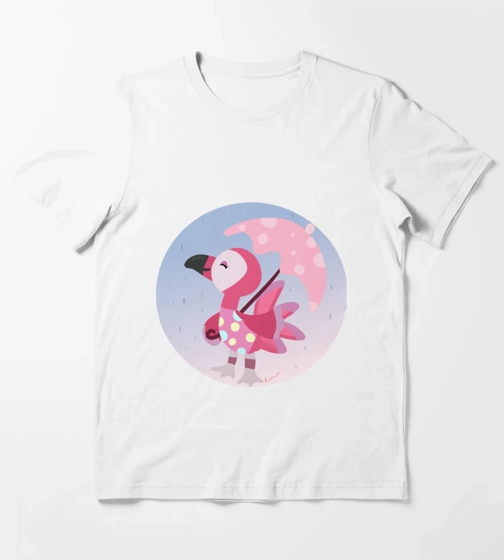 Flora The Flamingo T-Shirt White
