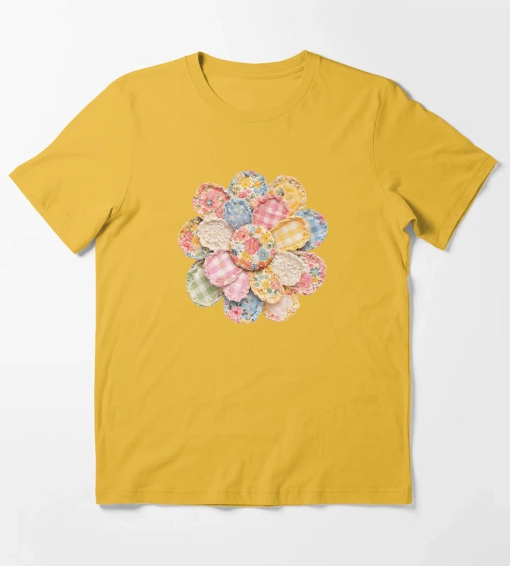 Floral Daisy T-Shirt Yellow