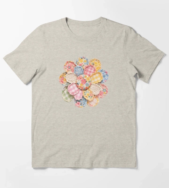 Floral Daisy T-Shirt Cream