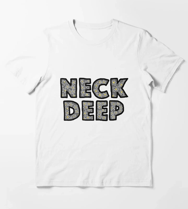 Floral Deep T-Shirt White
