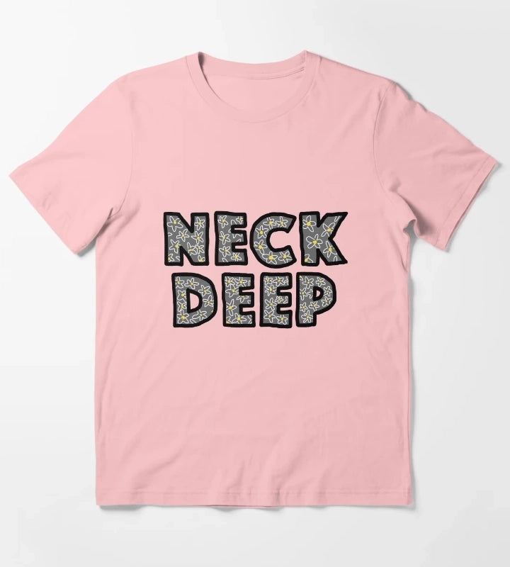 Floral Deep T-Shirt Dark Grey