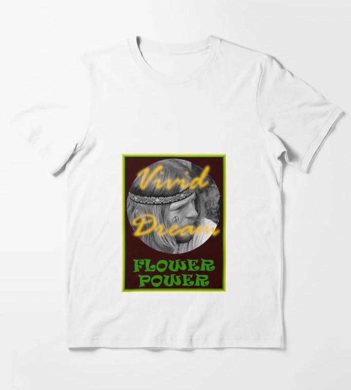 Flower Power by Vivid Dream T-Shirt White
