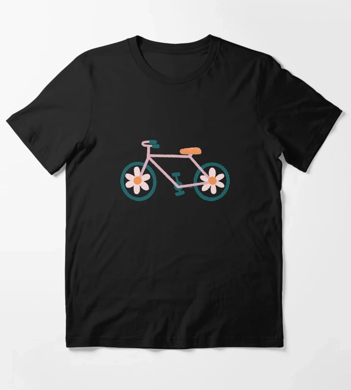 Flower Powered Cycling T-Shirt