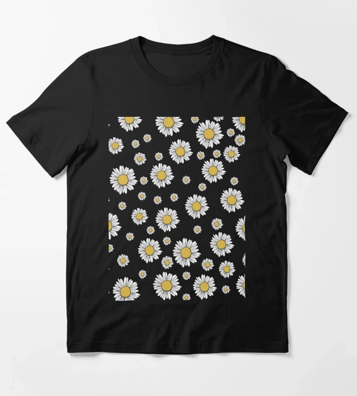Flower Womens Tshirt Womens Comfortable Tshirt Daisy Tshirt Daisy womens tee Daisy Tshirt Flower Tshirt T-Shirt