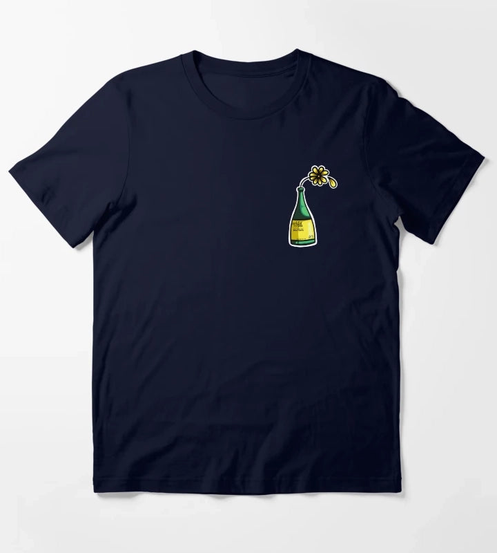 Flower in Bucky bottle T-Shirt Navy