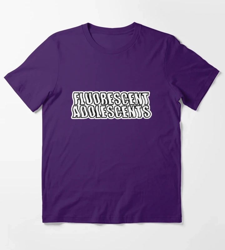 Fluorescent Adolescents T-Shirt Purple