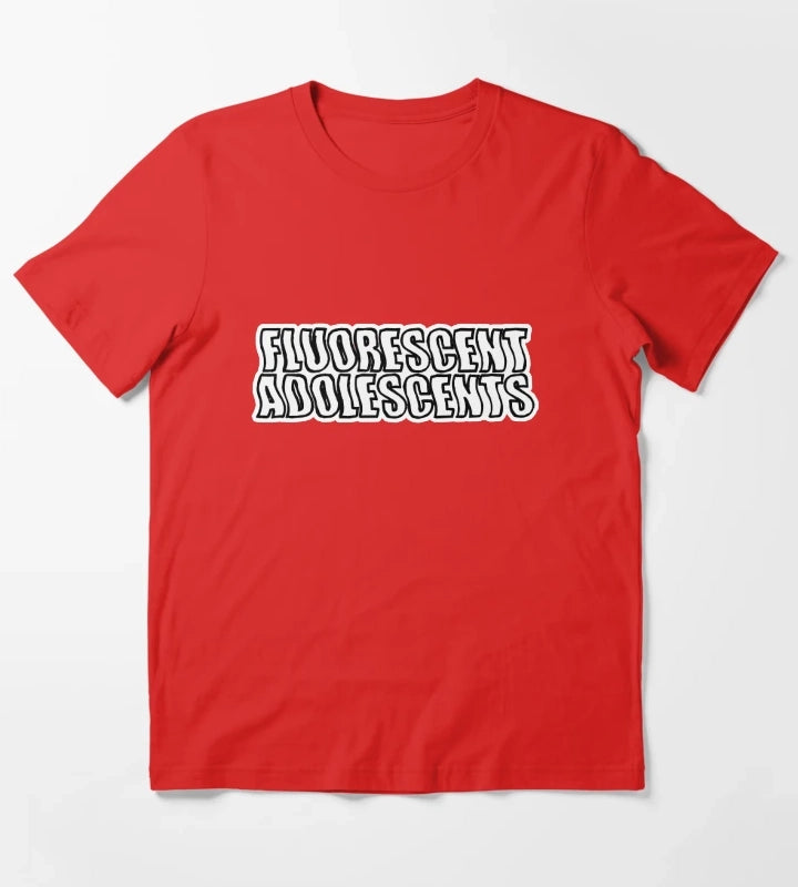 Fluorescent Adolescents T-Shirt Red