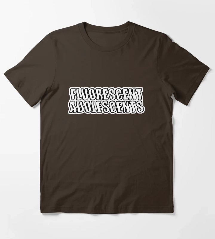 Fluorescent Adolescents T-Shirt Brown