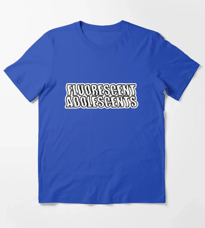 Fluorescent Adolescents T-Shirt Blue