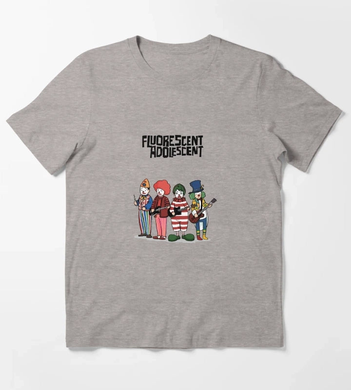 Fluorescent T-Shirt Heather Grey