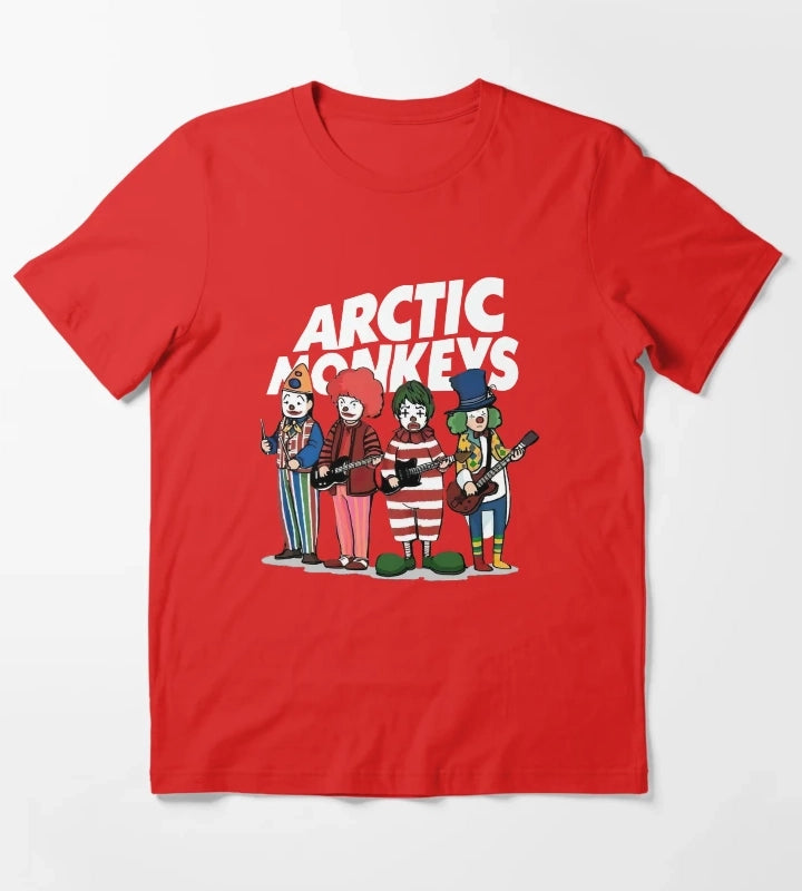 Fluorescent adolescent T-Shirt Red